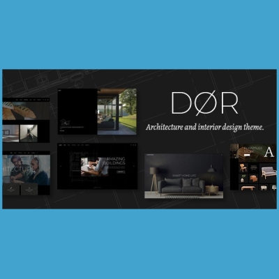 Dor - Nowoczesny motyw/szablon dla architektów i projektantów wnętrz wtyczka wordpress