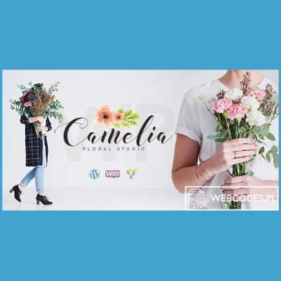 Camelia - Kwiatowy motyw dla studia florystycznego tanie wtyczki wordpress