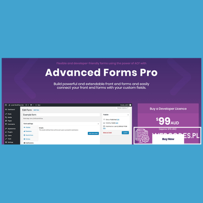 Wtyczka Advanced Forms Pro for ACF - Zaawansowane formularze Pro dla ACF wtyczki woocommerce