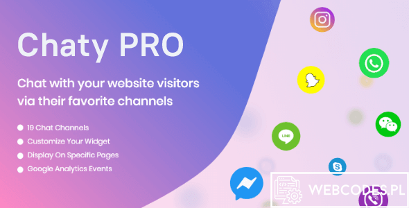 chaty-pro Chaty Pro – Wtyczka WordPress Czat WhatsApp Messenger Social wtyczki wordpress
