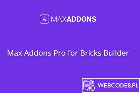 max-addons-pro-for-bricks Wtyczka Max Addons Pro for Bricks wtyczki wordpress