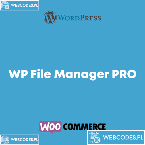 WP File Manager PRO Wtyczka WP File Manager PRO wtyczka wordpress