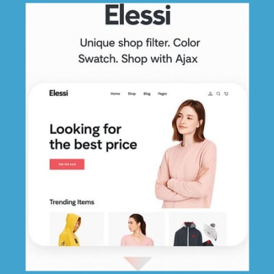 Szablon/Motyw Elessi - Nowoczesny motyw WooCommerce tanie wtyczki wordpress