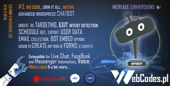 Wtyczka AI ChatBot with ChatGPT - Inteligentny asystent AI tanie wtyczki wordpress